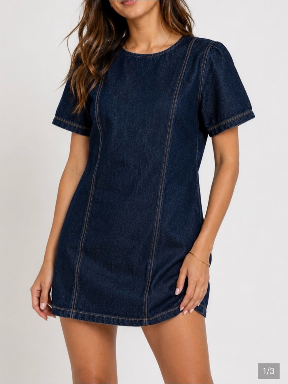 Old Navy Dark Denim Mini Dress